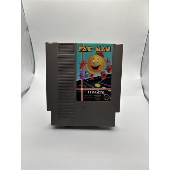 Pac-Man Tengen GREY NES  (Nintendo Entertainment System NES) Cart Only - Picture 1 of 2